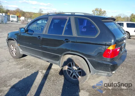 2003 BMW X5 3.0I from USA, damaged, VIN 5UXFA53543LV92726